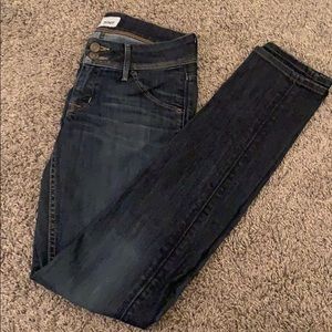 Hudson Low-Waisted Double Button Jeans